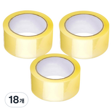 KDT OPP 박스 테이프 투명 48mm x 40m 60mic, 18개