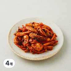 강남밥상 정성담은 저당 오징어볶음, 300g, 4개