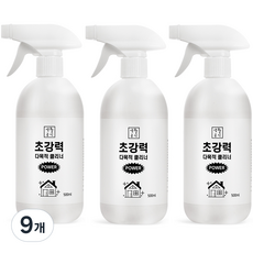 생활공식 초강력 다목적 클리너, 500ml, 9개