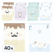 PENPIA 1000 小學6格書寫裝訂筆記本, 隨機出貨, 40個