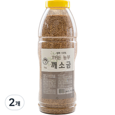 더농부 알뜰 깨소금, 1kg, 2개