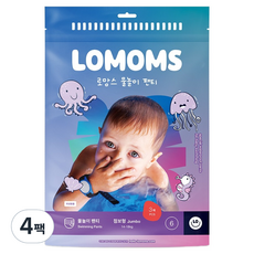 로맘스 물놀이 팬티기저귀 점보형(Jumbo), 6단계, 12매