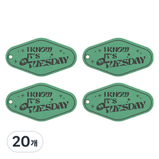 VENDICT 車用紙質芳香劑 香水香氛包香氛掛片 11g, NEW CAR(星期二), 20個