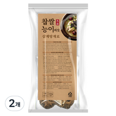 自然草 糯米 松茸 參雞湯 白熟 調味料包, 2個, 160g