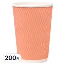 해피팩 한결 웨이브 아이스 3중 종이컵 380ml, 2개, 100개입