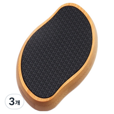 리빙포켓 셀프용 발뒷꿈치 각질 제거기 블랙, 150g, 3개, 1개입
