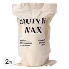바나다왁싱 스퀴비 하드왁스 셀프 제모 재료, 520g, 2개