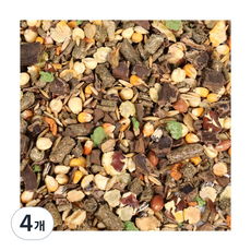 점보만 점보 햄스터 사료, 3kg, 4개