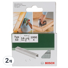 BOSCH 博世 釘槍針 1000p 14mm_2609255823, 2個