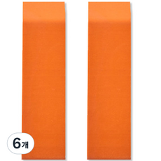 친절한마이쮸 다용도 스테인레스 거울 청소 클리너, 오렌지, 6개