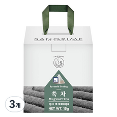 산그리메 삼각티백 쑥차, 15개입, 3개, 1g