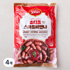 소디프 스마트비엔나, 1kg, 4개