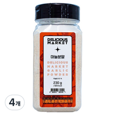딜리셔스마켓 마늘 분말, 4개, 230g