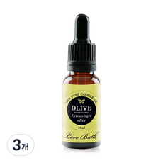 러브바스 아로마 페이스오일 올리브, 20ml, 3개