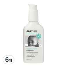 에코스토어 베이비 오일, 125ml, 6개