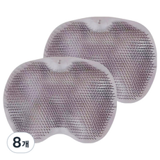 바롬몰 발 마사지 실리콘 브러쉬 그레이 29 x 19 cm, 1개입, 8개, 150g