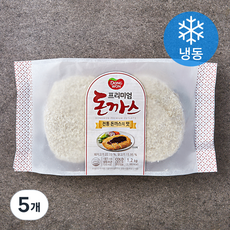 동원 프리미엄 돈까스 (냉동), 1.2kg, 5개