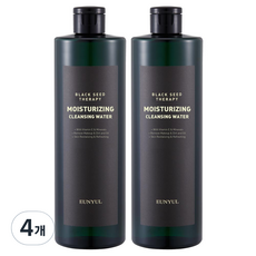 eunyul 黑籽草本保濕卸妝水, 500ml, 4個