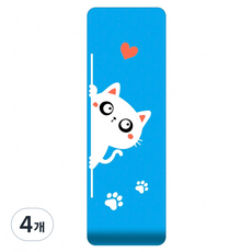 호후 수리 부품 DIY 고양이 닌텐도 스위치 후면 킥 스탠드, 블루, 4개