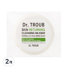 시드물 닥터트럽 스킨 리터닝 클렌징 밀크바, 100g, 2개