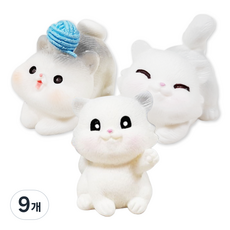 로라펫 고양이 장식품 랜덤발송, 9개