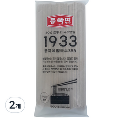 풍국면 풍국 메밀국수 35%, 500g, 2개