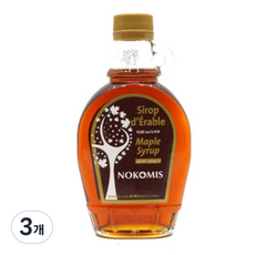 노코미스 메이플시럽, 250ml, 3개