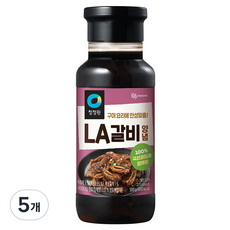 청정원 LA갈비양념, 500g, 5개