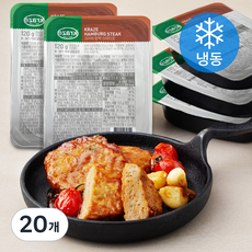 크라제 함박 스테이크 (냉동), 120g, 20개