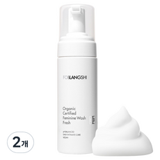 포블랑시 유기농 여성청결제 프레쉬, 150ml, 2개
