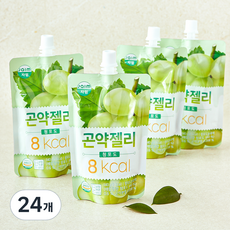 jaim 곤약젤리 청포도, 140g, 1개입, 24개