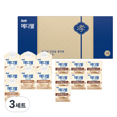 메디웰 효 영양식 감사선물세트 1호 + 쇼핑백 + 용돈봉투, 3세트