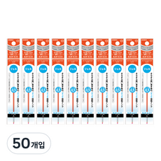 ZEBRA 斑馬牌 Prefill NJK Sarasa 中性筆替芯 0.5mm, 紅色, 50個