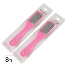 켈본 스텐 컬러 뒷꿈치 발 각질 제거기 핑크, 100g, 8개, 1개입