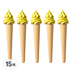 스위트 아이스크림 지우개, 옐로우, 15개