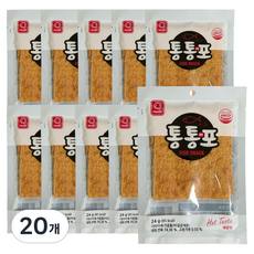 한진식품 통통어포 매운맛, 20개, 24g