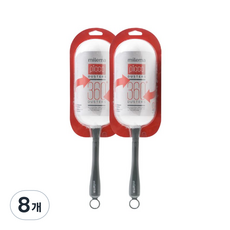 밀레마 피코 더스터 먼지털이 숏핸들킷, 화이트 + 그레이, 8개