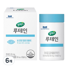 Selex 葉黃素 9g, 30片, 6個