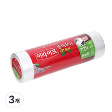 롯데이라이프 뜯어쓰는 롤백 대형 30 x 40 cm, 대(L), 700개입, 3개