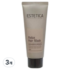 ESTETICA 舒緩髮膜, 100ml, 3個