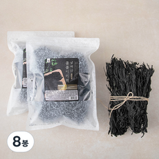 주일 남해안 쫄쫄이 미역, 150g, 8봉