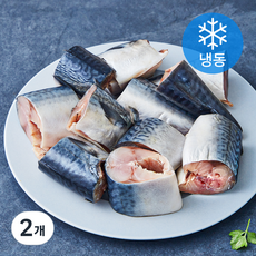 국내산 손질 고등어 4미 조림용 (냉동), 2개, 1.6kg