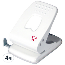 buyhearts 2孔固定打孔機 N-702 Panoffice, 混合顏色, 4個