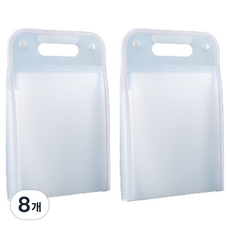 어무드 아코디언 서류 문서 분류함 A4, 흰색, 8개