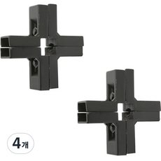 사각파이프 조인트 십자, 4개