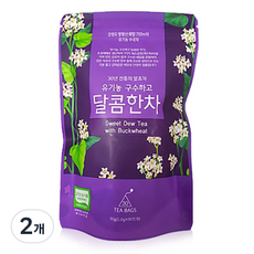 감로700 유기농 구수하고 달콤한차, 2개, 30개입, 1g