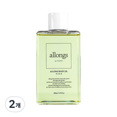 알롱 바디오일 허브, 2개, 200ml