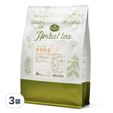 Magnet 曼寧 檸香薑茶3g*40包*3袋, 暖身驅寒，清新檸檬風味，三角立體茶包, 3g