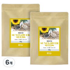 로얄푸드 해바라기씨, 500g, 6개