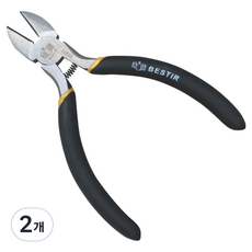 BESTIR 미니 니퍼 118mm BST-10632, 2개
